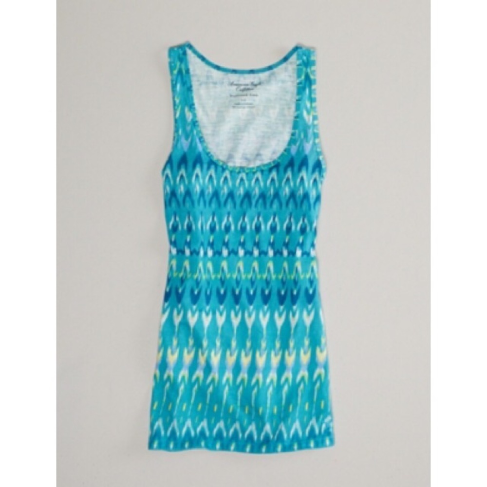 NWOT AE Colorful Racerback Tank